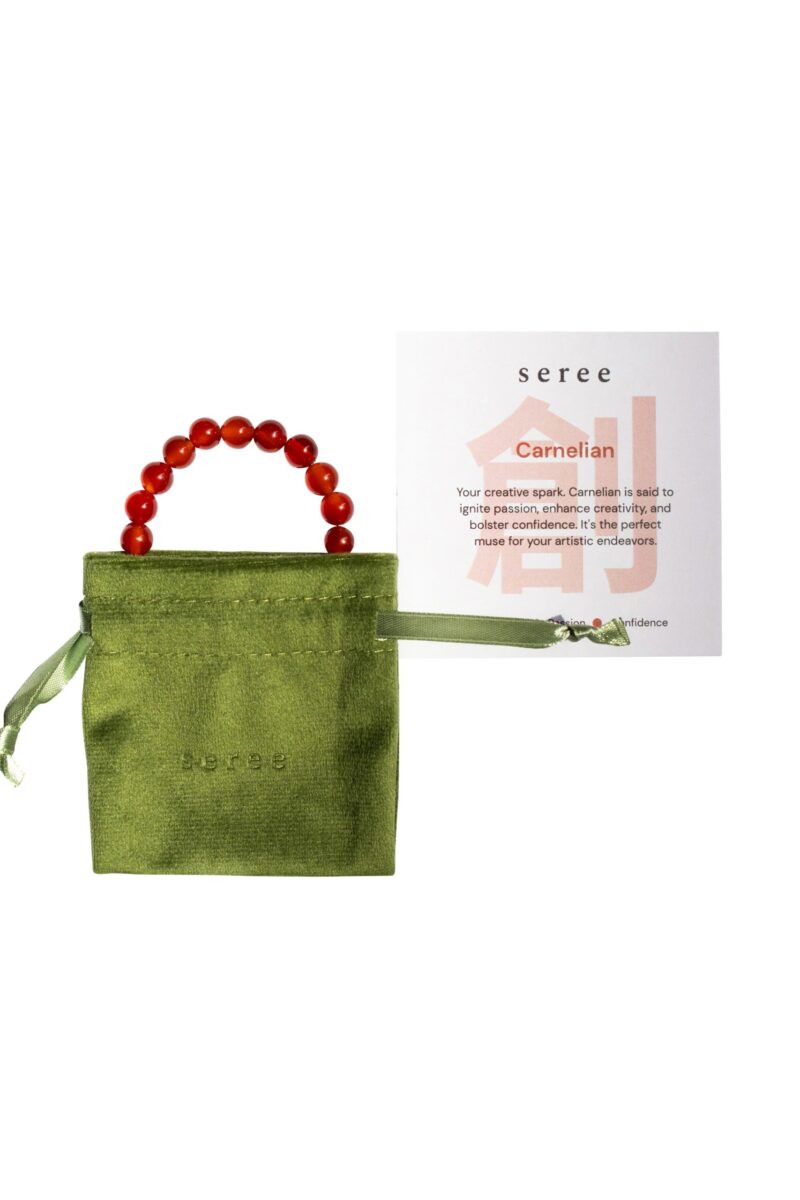 Manifest Collection | Confidence — Red Crystal Beaded Bracelet - Image 3