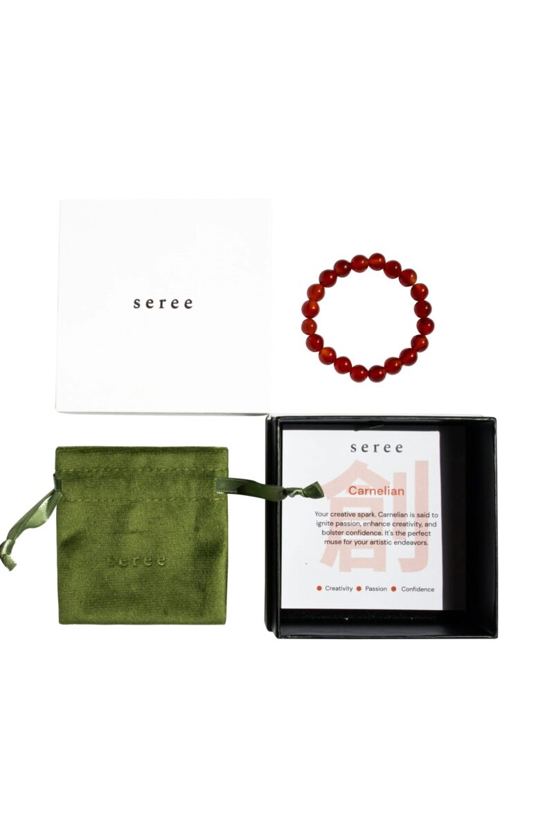 Manifest Collection | Confidence — Red Crystal Beaded Bracelet - Image 5