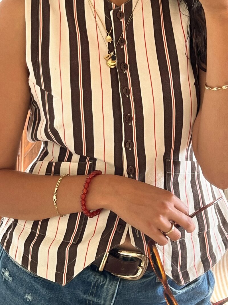 Manifest Collection | Confidence — Red Crystal Beaded Bracelet - Image 6