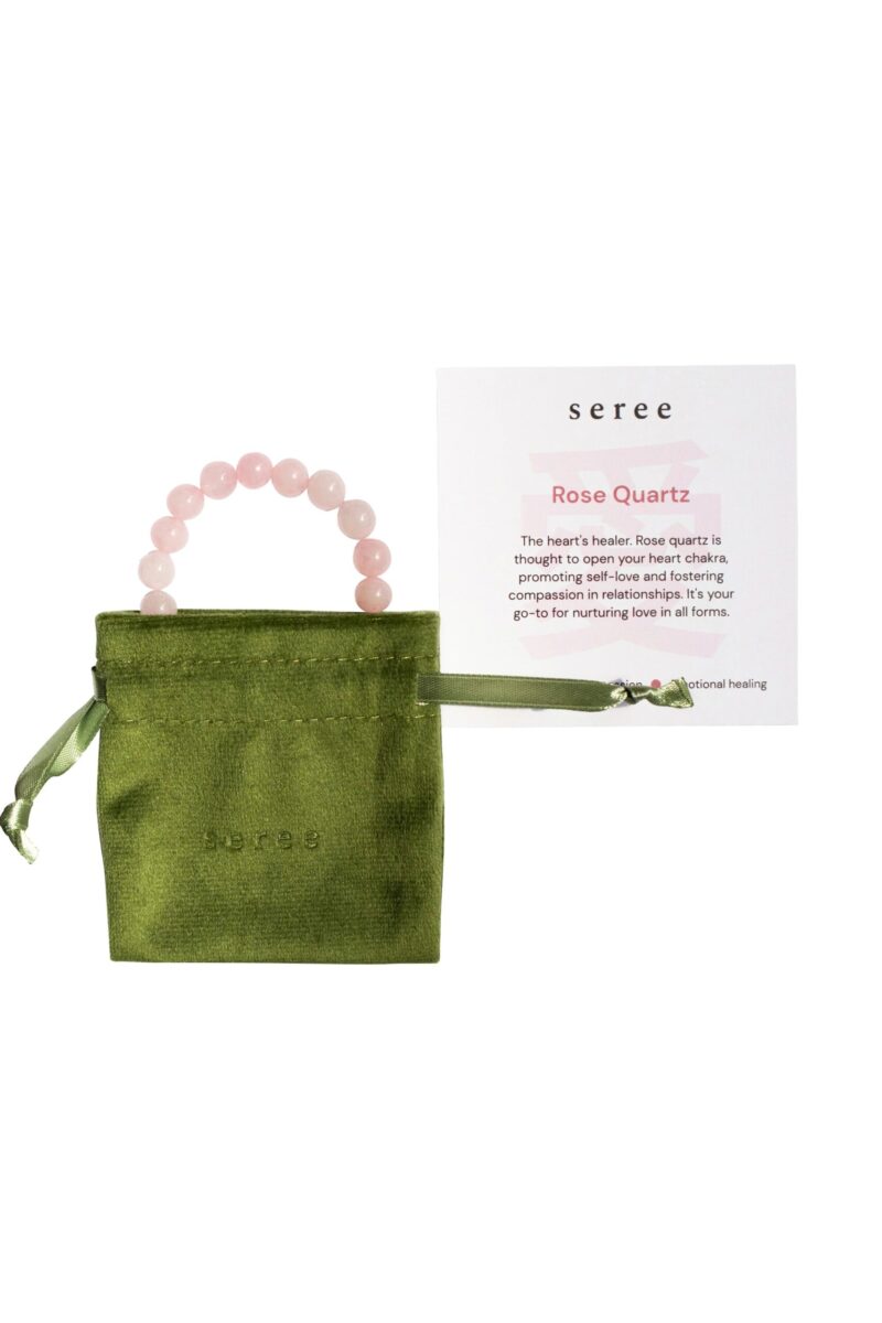 Manifest Collection | Love — Pink Crystal Beaded Bracelet - Image 3