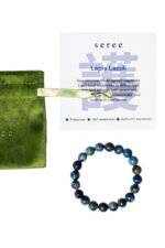Manifest Collection | Protection — Blue Crystal Beaded Bracelet