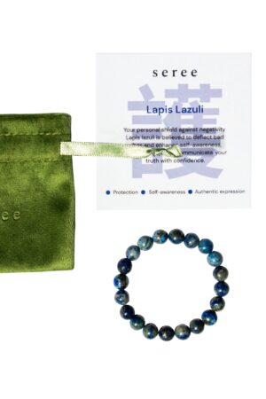 Manifest Collection | Protection — Blue Crystal Beaded Bracelet