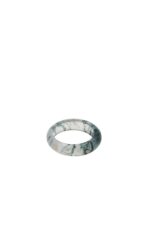 Seaweed  — Green Jade Stone Ring