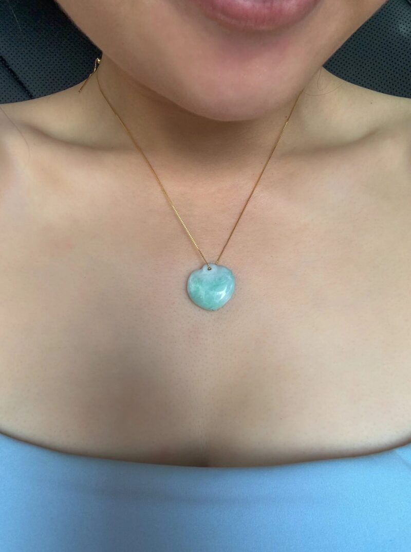 Amour — Jade Pendant Necklace - Image 2