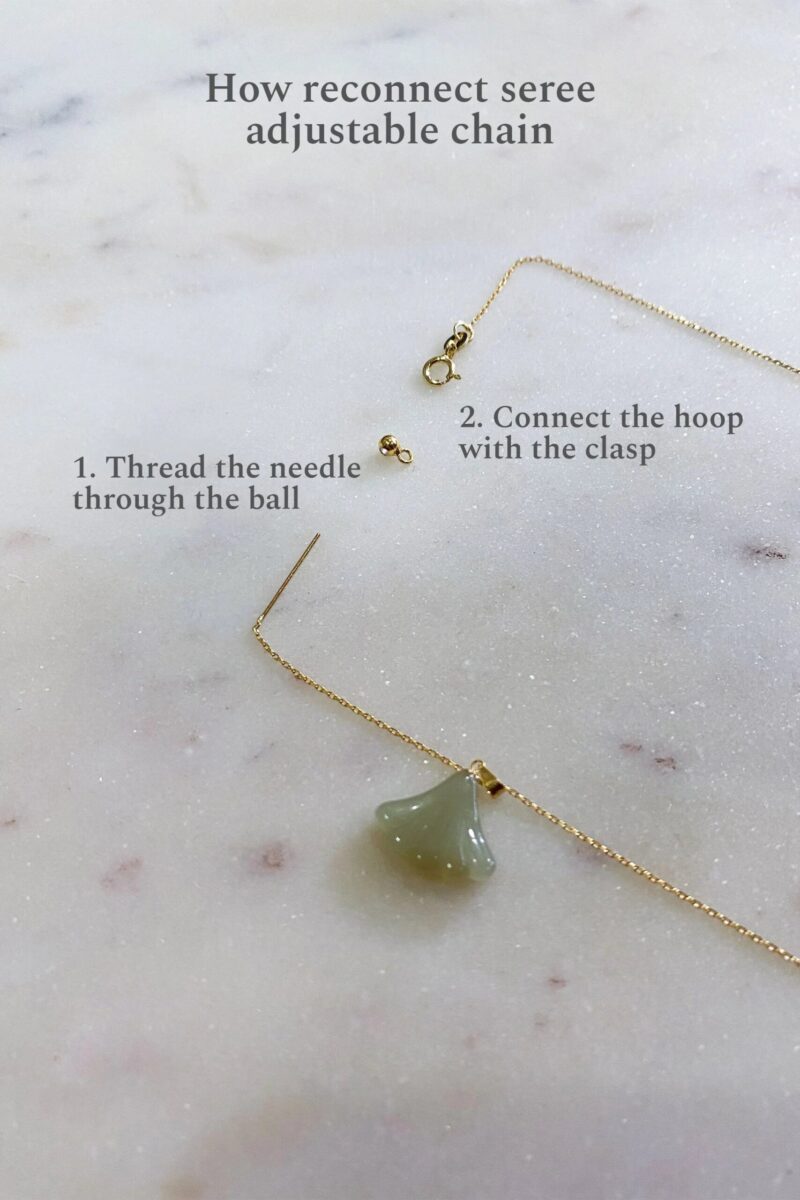 Zodiac collection | Cancer — Jade stone necklace - Image 4