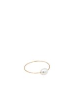 Eden — Freshwater Pearl Skinny Gold Ring