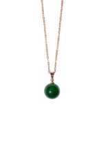 Greene — Green Jade Pendant Necklace