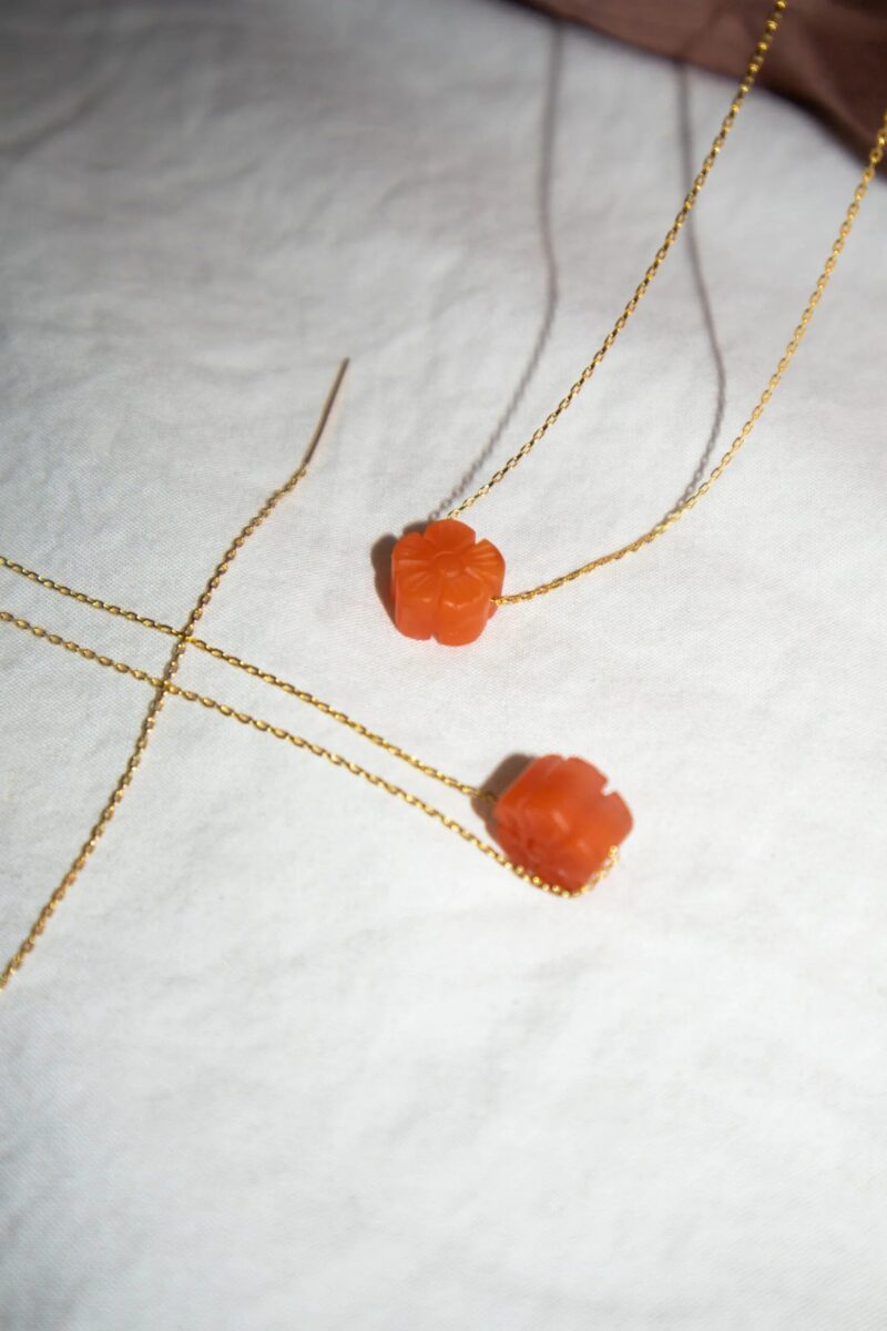 Kyoto — Flower Pendant Necklace - Image 6
