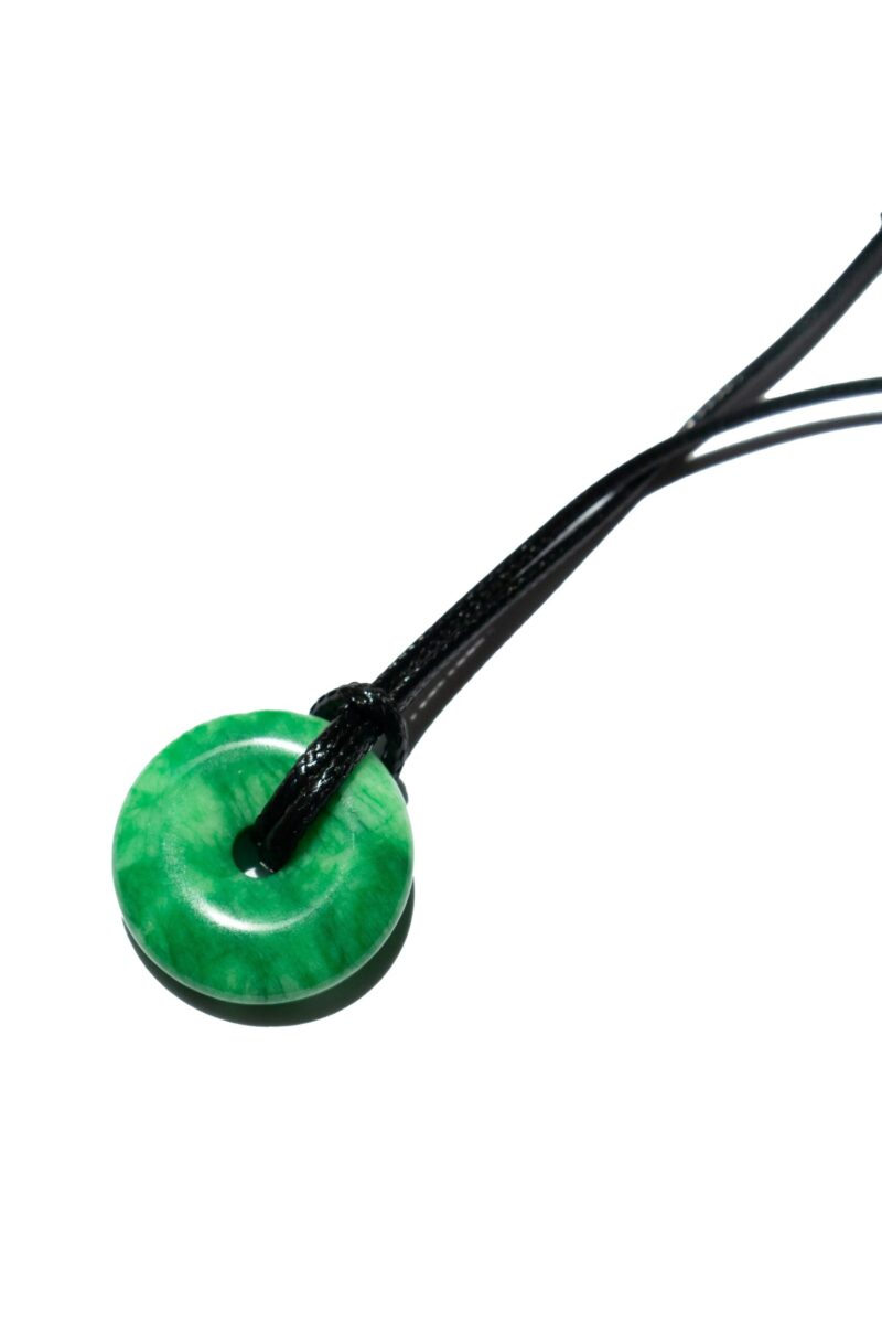 Medallion — Green Jade Cord Necklace - Image 3
