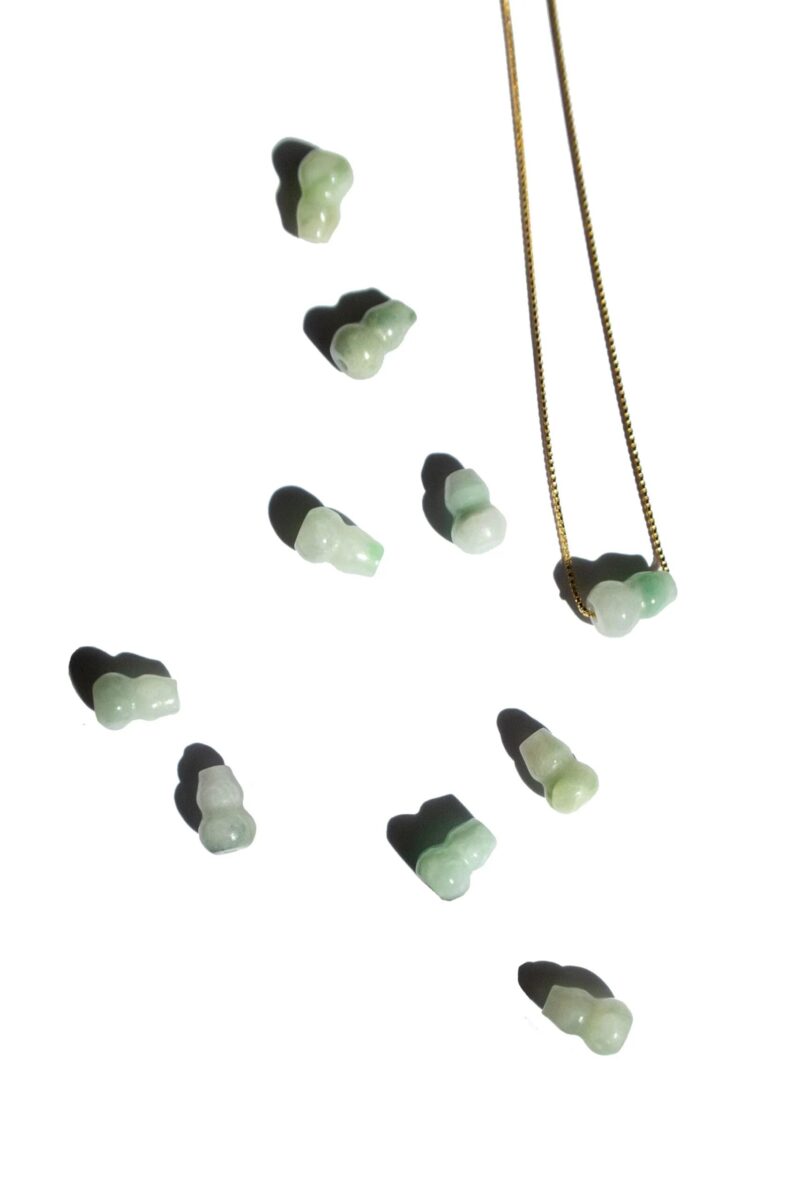 Mini Bottle — Jade Pendant Necklace - Image 3