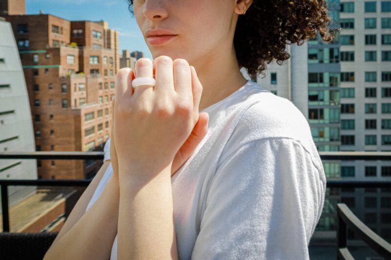 Tee — White Jade Stone Ring - Image 7