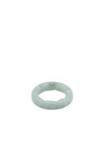Weave — Off-White Jade Ring