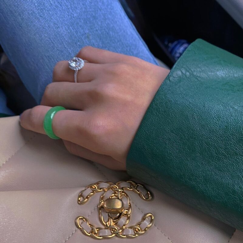 zZ — Imperial Green Jade Ring - Image 4