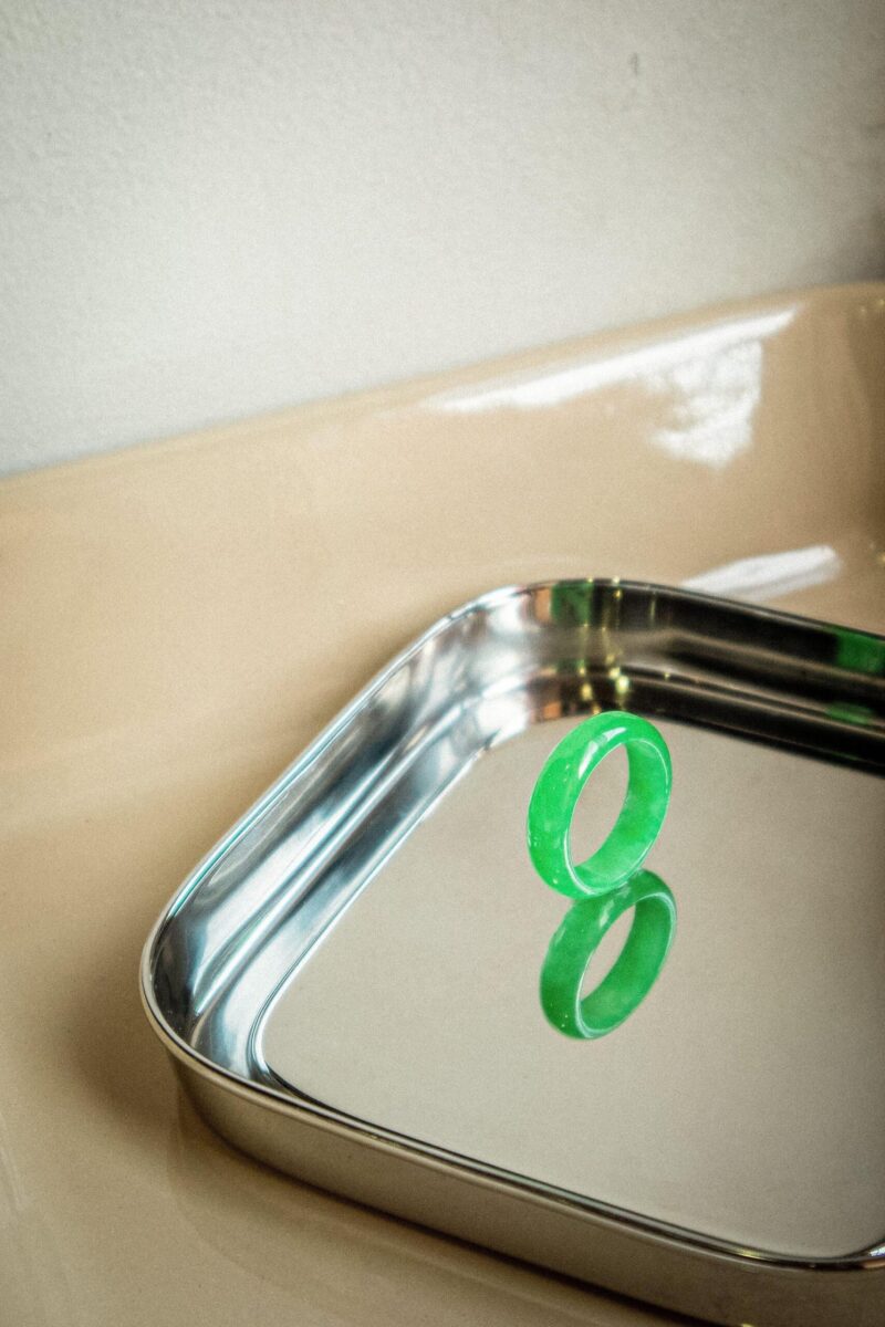 zZ — Imperial Green Jade Ring - Image 5